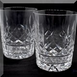 G05. Waterford Crystal tumblers. 